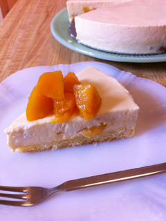 フープロで*マンゴーレアチーズケーキ*-レシピのメイン写真