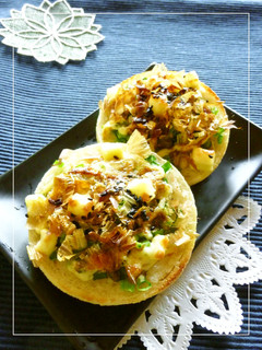 葱×塩麹のわさび胡麻風味トースト-レシピのメイン写真
