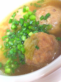 エスニック風肉団子のあっさり塩味スープ♪-レシピのメイン写真