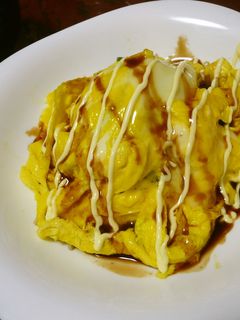 ●もやしとにらでヘルシーオムレツ●-レシピのメイン写真