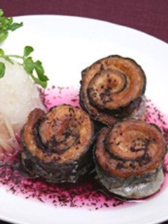 巻き揚げ秋刀魚の赤しそ風味-レシピのメイン写真