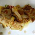 豚の薄切り肉でしょうが焼