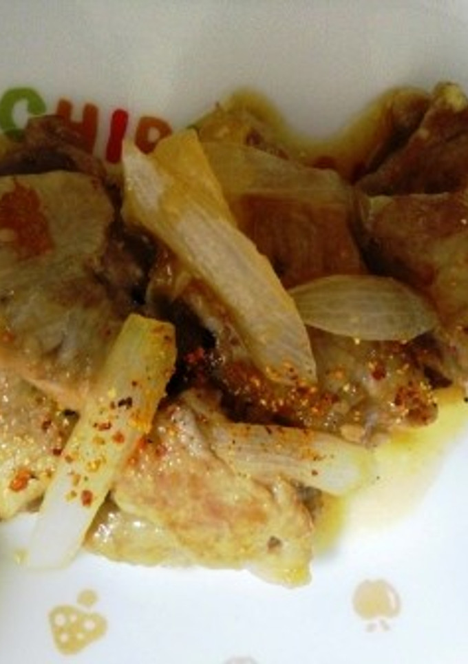豚の薄切り肉でしょうが焼-レシピのメイン写真
