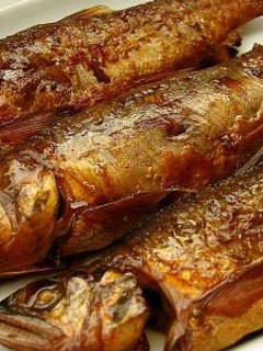 圧力鍋で丸ごと食べられる鮎の甘露煮-レシピのメイン写真