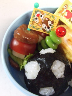 お弁当「ミートボールでハンバーガー♪」-レシピのメイン写真