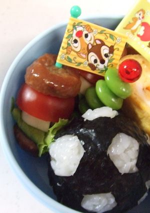 お弁当「ミートボールでハンバーガー♪」-レシピのメイン写真