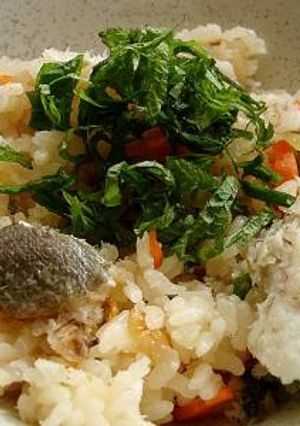 鮎飯-レシピのメイン写真
