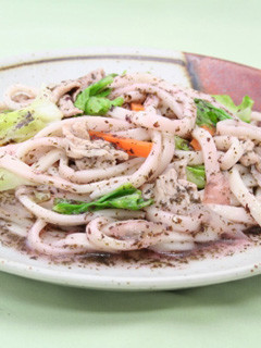 赤しそあんの焼きうどん-レシピのメイン写真