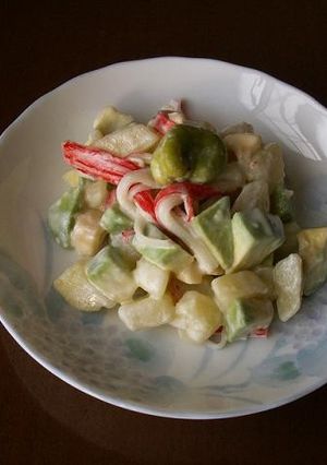 簡単でおいしいサラダ-レシピのメイン写真
