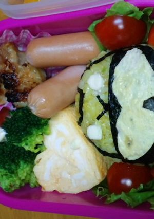 ゴーバスターズ☆イエローバスター弁当-レシピのメイン写真