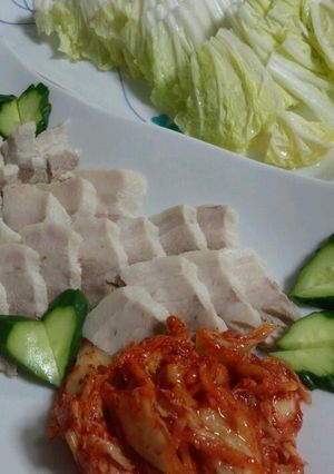 超簡単ポッサム(韓流飯)-レシピのメイン写真