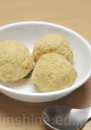 【離乳食 後期】コロコロ★きなこおにぎり-レシピのメイン写真