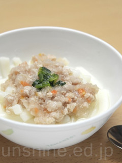 【離乳食 後期】栄養満点♡そぼろうどん-レシピのメイン写真