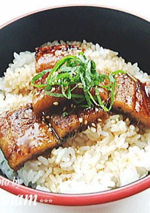 我が家の☆鰻丼-レシピのメイン写真