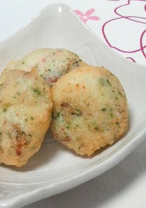 ❤大和芋と桜えびのふわふわ揚げ❤-レシピのメイン写真