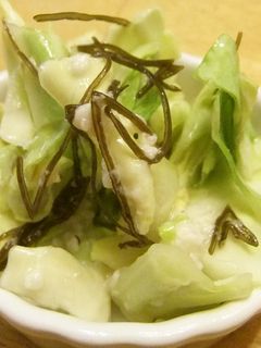 塩麴でキャベツの浅漬け-レシピのメイン写真