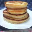 卵も牛乳も使わない!ホットケーキ