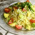 和風☆アボカドとしらすの冷製パスタ