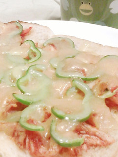簡単!キムチーズトースト-レシピのメイン写真