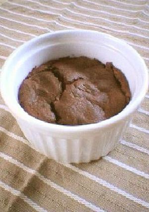 ナマケモノのバナナチョコスフレ-レシピのメイン写真