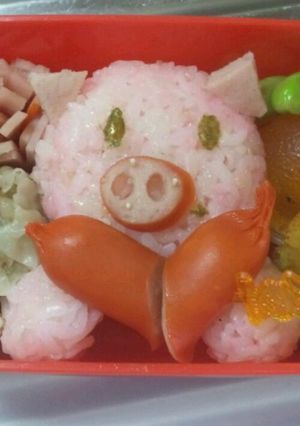 可愛く簡単ハートを抱いたブダちゃん-レシピのメイン写真