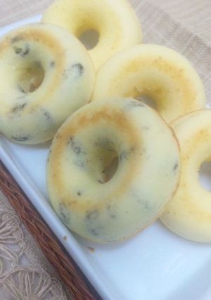 HMでしっとりクリームチーズ焼きドーナツ-レシピのメイン写真