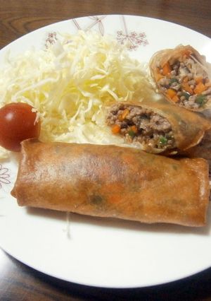 簡単！にくにく春巻き-レシピのメイン写真
