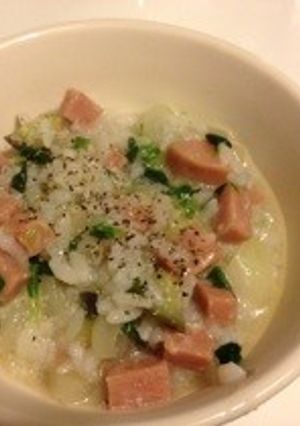 スパムリゾット-レシピのメイン写真