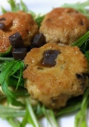 鶏挽肉とおからの蒟蒻だんご-レシピのメイン写真