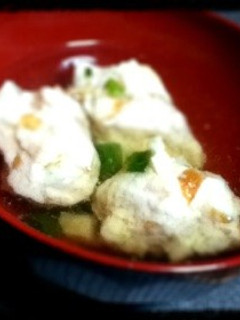 エソのすり身で吸物-レシピのメイン写真