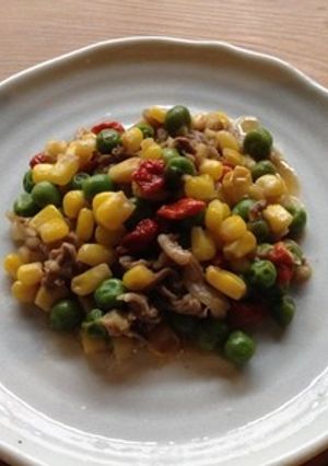 【薬膳レシピ】エンドウ豆と牛肉の炒め-レシピのメイン写真