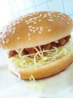 チキンタツタ風バーガー-レシピのメイン写真