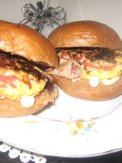 激うま!お好み焼バーガー-レシピのメイン写真