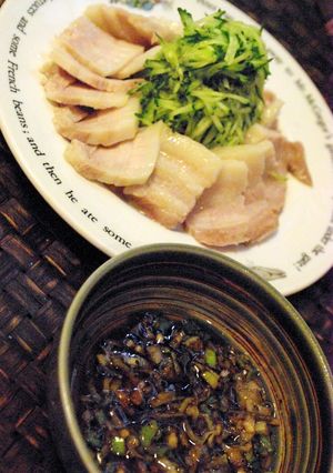 中華屋さん直伝★万能ネギソース&蒸し豚-レシピのメイン写真
