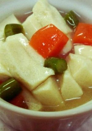 離乳食後期★高野豆腐のきな粉煮込み-レシピのメイン写真