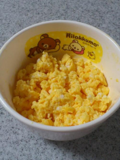 離乳食♡レンジで簡単炒り卵-レシピのメイン写真