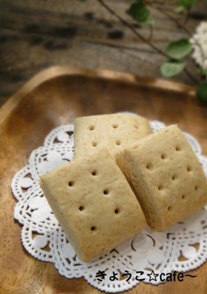 カフェ風☆全粒粉ショートブレッド-レシピのメイン写真