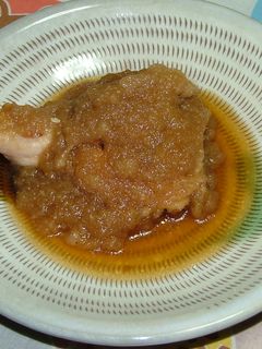 塩麹漬け柔らか鶏もも肉のみぞれ煮-レシピのメイン写真