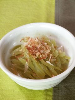蕗のお浸しと茹で方♪-レシピのメイン写真