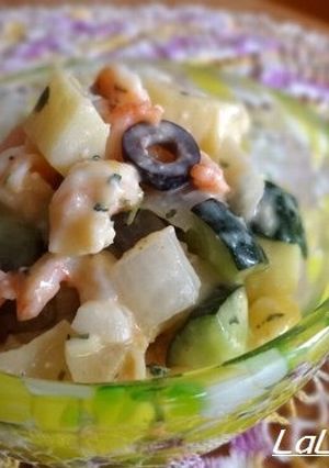 レンジでエビとじゃが芋のイタリアンサラダ-レシピのメイン写真