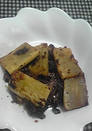 簡単スピーディー!大根の梅海苔焼き-レシピのメイン写真