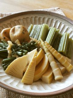 筍と山菜の煮物-レシピのメイン写真