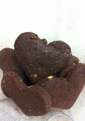 ミックスナッツのココアクッキー-レシピのメイン写真