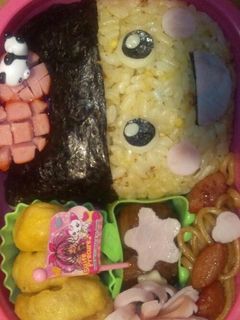 まめっち キャラ弁-レシピのメイン写真