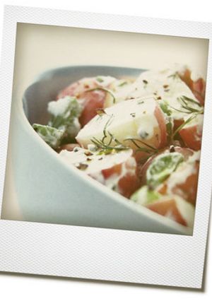 ポテトのディルクリームソース-レシピのメイン写真