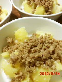 煮っころがしのそぼろがけ-レシピのメイン写真