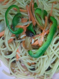 なめ茸のパスタ-レシピのメイン写真