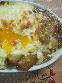 余ったカレーで☆とろーり卵の焼きカレー-レシピのメイン写真