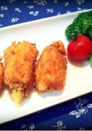 ささみの大葉チーズ挟み揚げ-レシピのメイン写真
