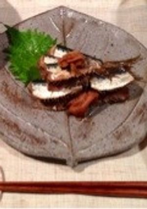 サンマの梅干し煮-レシピのメイン写真